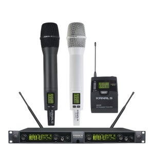 카날스 무선마이크 BK-3002 보컬,공연,강의용 2채널 프로용 BK3002