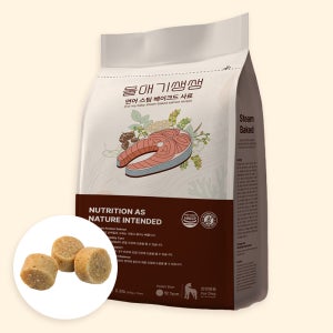 울애기쌩쌩 강아지 프리미엄 스팀베이크드 연어사료 (눈, 피부, 관절, 체중조절), 1kg, 1개