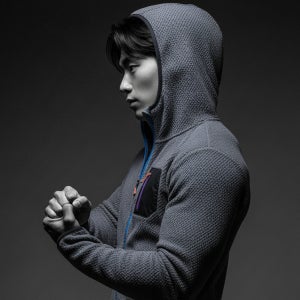 코아이 아웃도어 흡한속건 풀집업후디 후리스 미드레이어 자켓 등산 백패킹