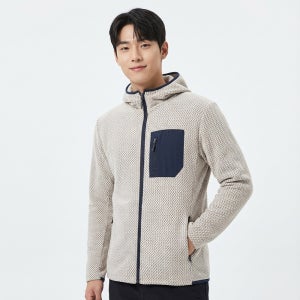 1월8일출고 코아이 멀티아웃도어 재생원단 풀집업후디 후리스 자켓미드레이어