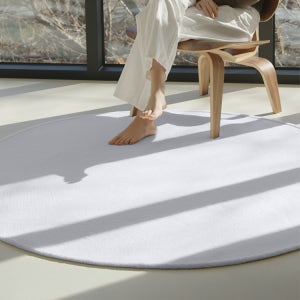 호이데코 코지 원형 단모 러그 워셔블 200R