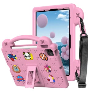 아이패드 프로 M5 13 케이스 범퍼 유아 키즈 에바폼 애니멀비츠 핑크, 프로 8세대 13 M5
