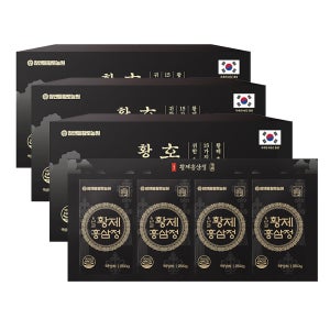 [홍삼정 선물세트] 참앤들황토농원 6년근 황제 홍삼정 1kg, 3개