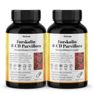 해외어스빌 포스콜린 알파CD 파비플로라 480mg x 60캡슐, 2개