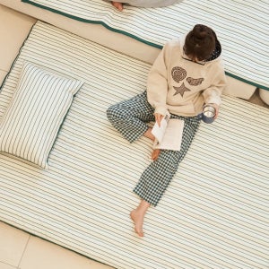 국산 접이식 요매트 (요솜포함) 3단 바닥 요 매트 S(110x185)