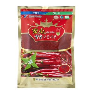 [영양농협] 2026년 햇고춧가루 안심영양 고춧가루 1kg 보통맛 매운맛 영양건고추 특산품 국내산 고추가루