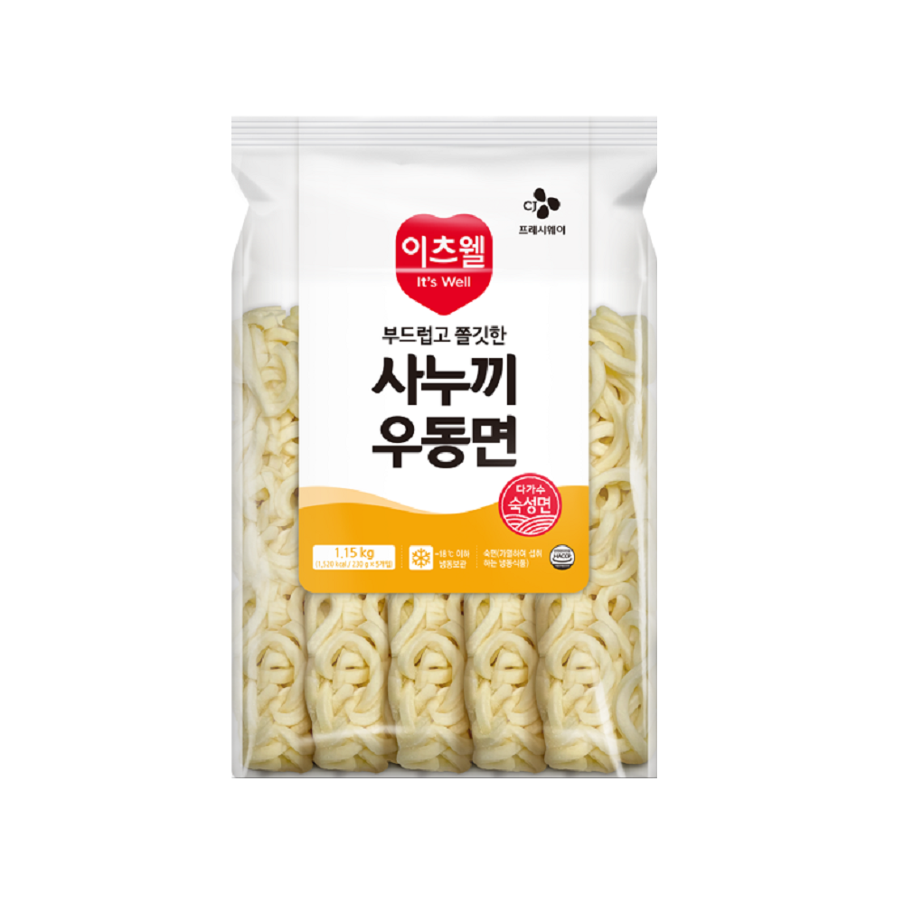 CJ제일제당 사누끼우동면 성분 분석