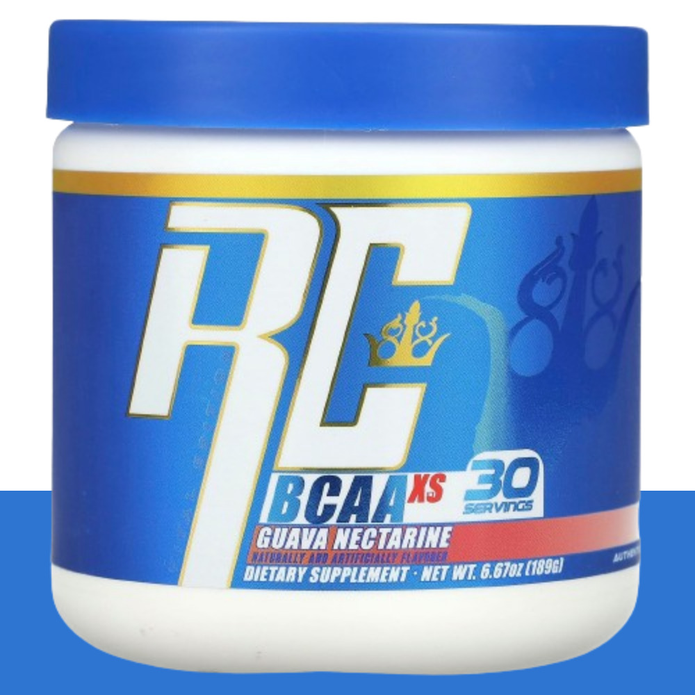 <b>로니콜먼</b> BACC BCAA <b>운동</b> 전 부스터 구아바 천도복숭아 189g