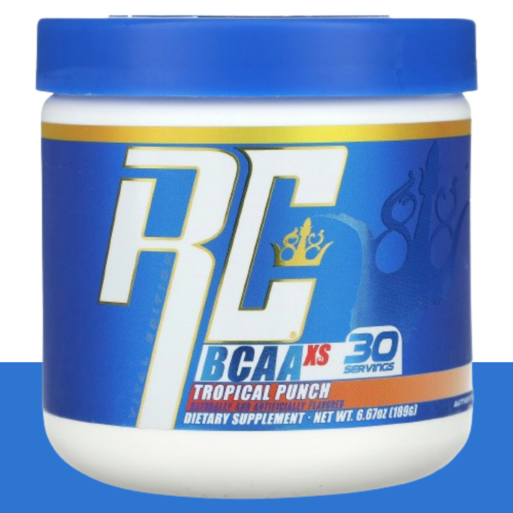 <b>로니콜먼 운동</b> 부스터 BCAA BCA 필수 아미노산 트로피컬 펀치 189g