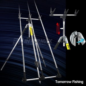 초원투 2단 서프 스탠드 삼각대 원투낚시 받침대 로드거치대