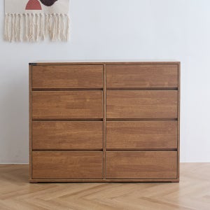 E0등급 틈새 옷 서랍장 E0등급 친환경 마레 단스 서랍 2colors 1000, 4단, 월넛