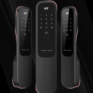 현대에이치티 즉시잠김 디지털도어락 푸시풀 현관번호키 전자키 설치 HDL-A1001