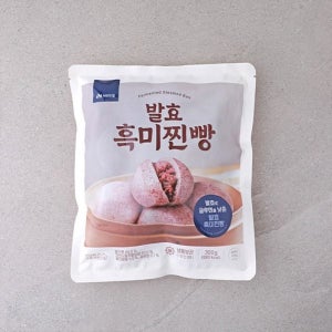 자연드림 발효흑미찐빵 300g