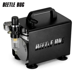 비틀벅 베이직 소형 미니 콤프레샤 BBC-003 저소음 무오일