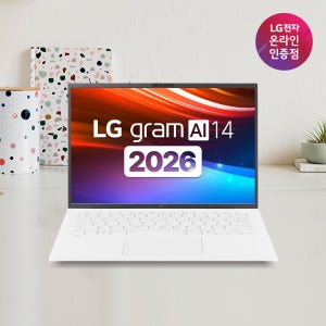 2026 LG 그램 14 14ZD95U-GX5WK AI 노트북 AMD 라이젠5 16GB 초경량