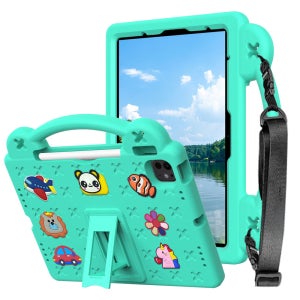 아이패드 프로 M5 13 케이스 범퍼 유아 키즈 에바폼 애니멀비츠 민트, 프로 8세대 13 M5