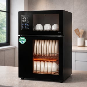 MATZ 이중문 분리 식기건조기 자외선 살균기 칼 컵 도마 수저 소독기