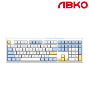 앱코 MK108 저소음 사무용 키보드 베이비블루, 멤브레인
