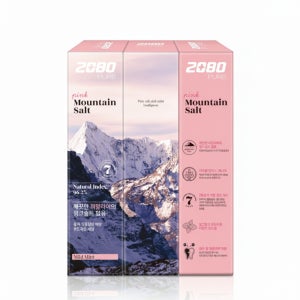 2080 퓨어치약 핑크마일드 민트향 120g x 6EA
