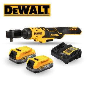 디월트 DCF513E2 20V 충전 임팩트 라쳇 파워스택 1.7Ah 배터리 2개 세트