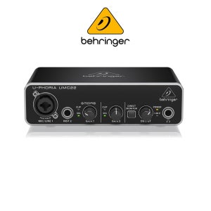 베링거 Behringer UMC22 USB 오디오인터페이스