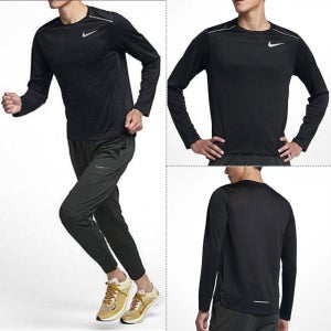 [국내매장판] 나이키 드라이 핏 마일러 롱슬리브 티셔츠 AJ7569-010 085