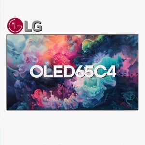 LG전자 24년 올레드 UHD EVO 4K TV 163cm(65인치) OLED65C4 스탠드 기본설치