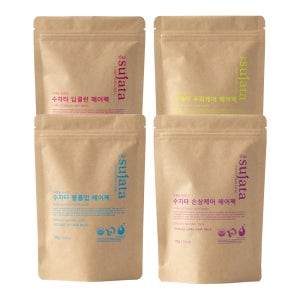 수자타 천연 허브 헤어팩 가루 100% 헤나염색 후 두피 모발 관리