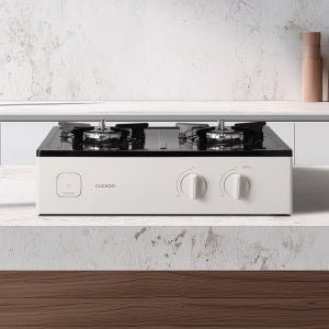 NEW 쿠쿠 자동화력조절 과열방지 원터치점화 2구 스탠드 LNG 가스레인지 CGC-BNL201SGW