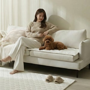 호이데코 라쎄 토퍼 쇼파패드 크림 아이보리, 60x230(4인용)