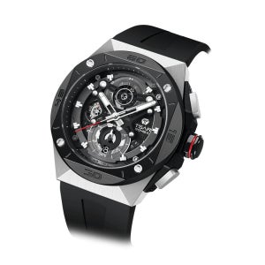 차르봄바 TB8801Q 엘리멘탈 크로노그래프 캘린더 쿼츠 워치