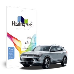 코란도 2022 9인치 내비게이션 액정보호 올레포빅 고광택 필름