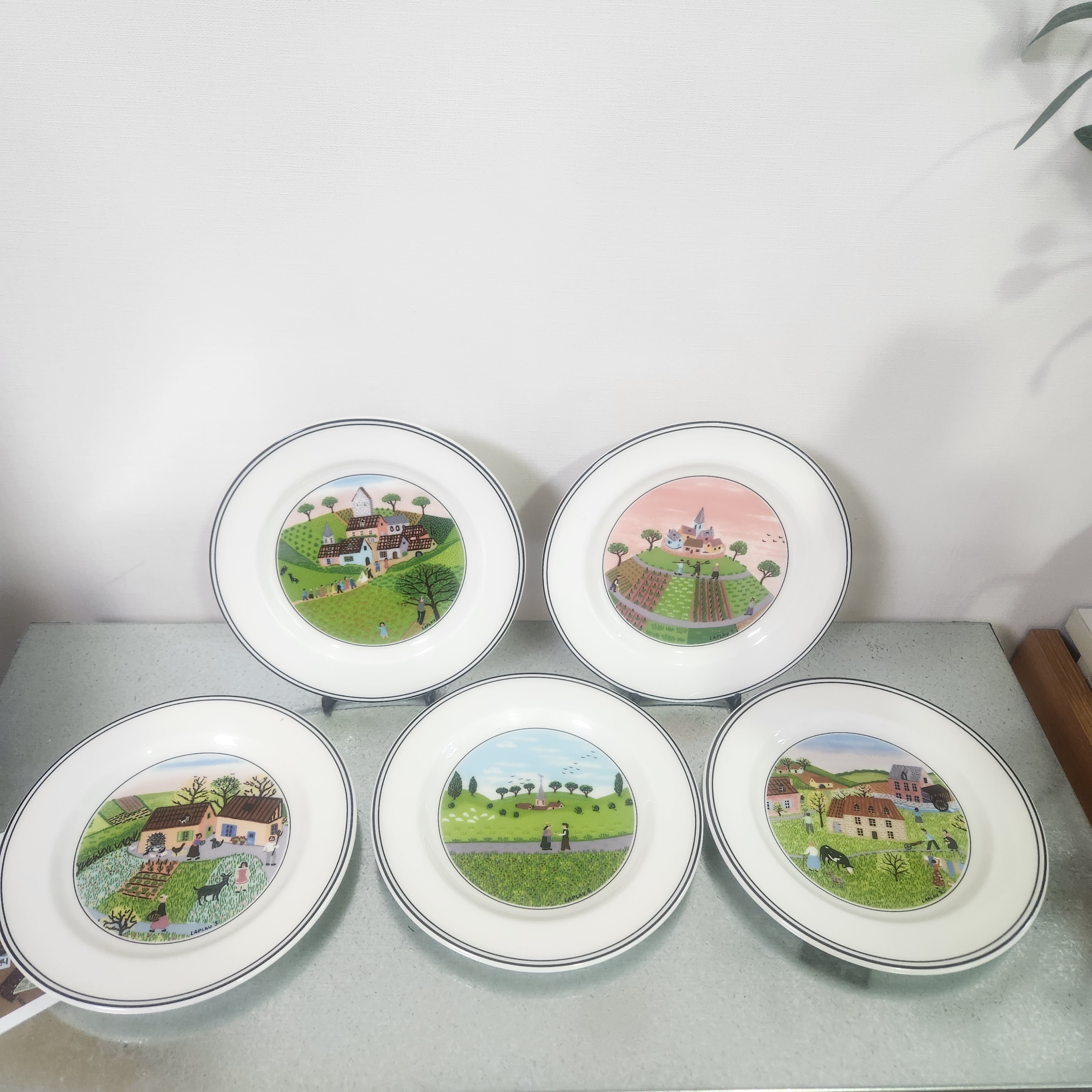 빌레로이앤보흐 디자인나이프 디저트 플레이트