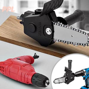휴대용 고출력 전동톱 4인치 체인톱 드릴체인톱 부착 아답터