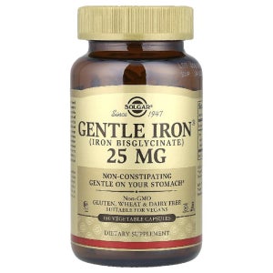 솔가 철분 젠틀 아이언 25mg 180캡슐, 1개