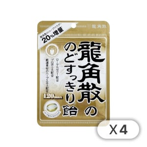 주식회사 용각산 목캔디 봉지 120MAX, 88g, 4개