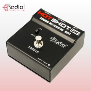 레디알 RADIAL HOTSHOT DM1 마이크 셀렉터 인이어 대용 모니터링