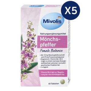 Mivolis 미볼리스 체이스트베리 60정, 5개