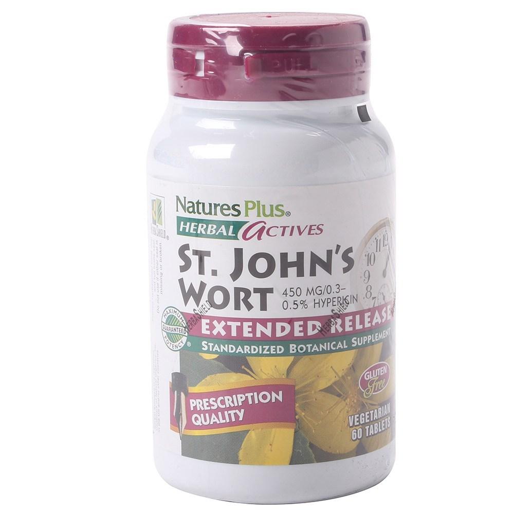 <b>네이처스</b>플러스 세인트 베지테리안 존스 450mg 워트 60정