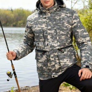 펄댐 군인 봄 가을 간절기 스포츠 바람막이 사파리점퍼 골프 낚시 밀리터리 작업복(2color)