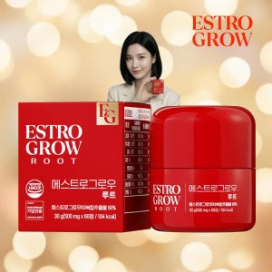 에스트로그로우 여성 비오틴 아누카사과 맥주효모 모발 두피 케어 영양 관리 데일리 보조제 60정, 1개