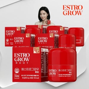 에스트로그로우 여성 비오틴 아누카사과 맥주효모 모발 두피 케어 영양 관리 데일리 보조제 60정, 6개