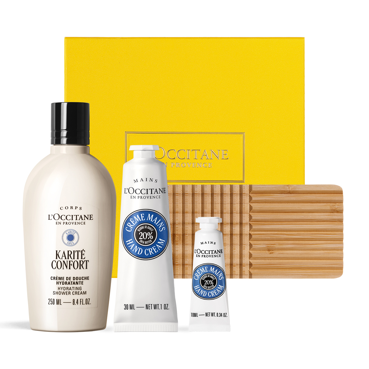 록시땅 시어 버터 핸드 크림 & 솝 세트