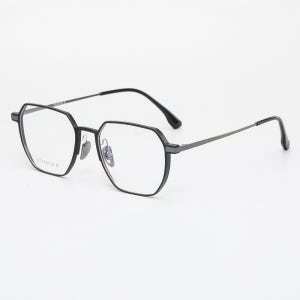 긱시크 무테 반무테 뿔테 안경 티타늄 안경테 P20226