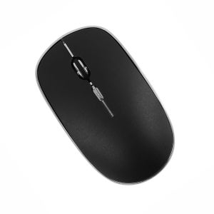 무소음마우스 무선 블루투스 게이밍 저소음 사무용 태블릿 노트북 PC마우스 검정 NU495