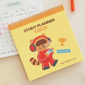 인디고 초등 공부습관 저학년 스터디플래너 3개월용 자기주도학습 옐로우, 1개