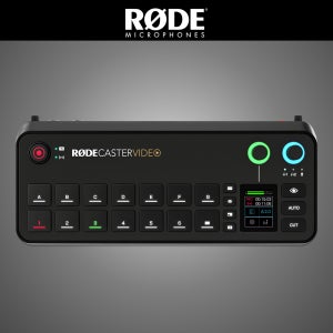 RODE CASTER VIDEO 로데 캐스터 비디오 스위처 오디오인터페이스 믹서 방송용