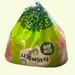 생산직송 풀무원 사계절 아삭 포기김치 10kg