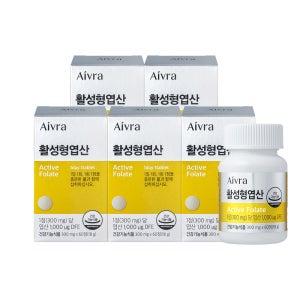 특허받은 활성형 엽산 임신선물 임산부 영양제 5박스(10개월분)