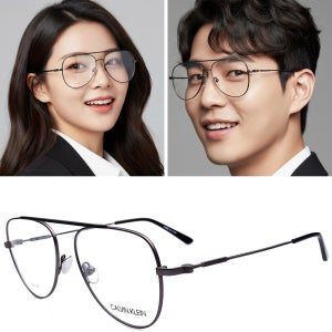 캘빈클라인 안경테 CK19152-008 티타늄 동글이 패션 명품